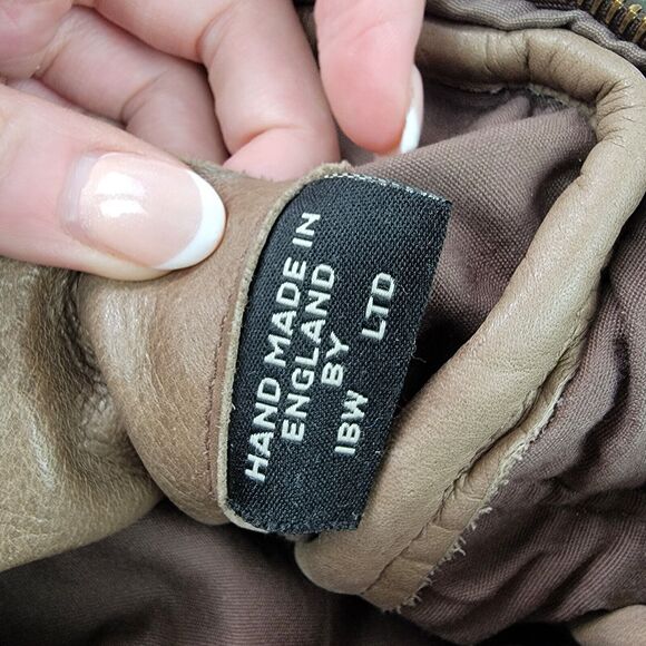 JAS MB Gray Leather Messenger SATCHEL Saddle Bag Vintage Crossbody Y2k Crossbody - Picture 9 of 9